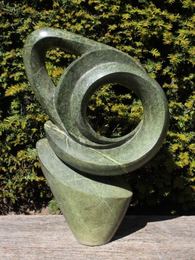 Tuinbeeld – Cheetah jade – Groen – Natuursteen – Fusion – 59x40x15 cm